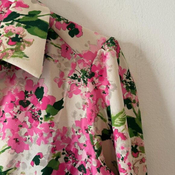 Tuckernuck Gossamer Pink Hydrangea Callahan Shirt Dress - Picture 4 of 12